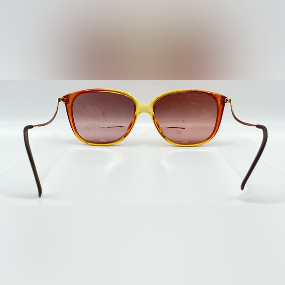 Vintage Viennaline 1479 Brown Oval Sunglasses Frames Only - Picture 6 of 8